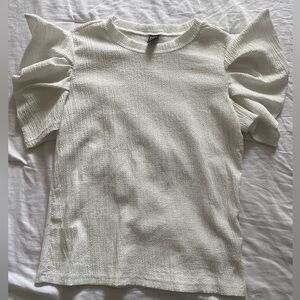 Puff sleeve top